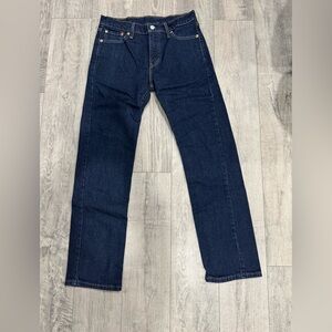 Levi's Straight Fit Dark Blue Men's Jeans